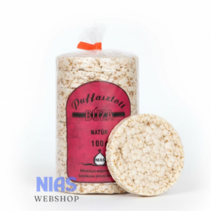 Puffasztott búza NATÚR 100G