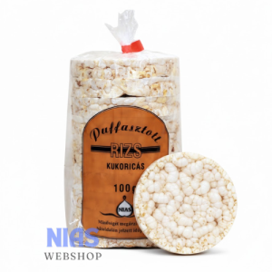 Puffasztott rizs natúr kukoricás 100g