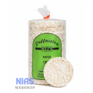 Puffasztott Rizs Natúr 100g